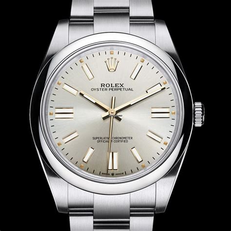 gold and silver rolex mens|Rolex op 41 silver dial.